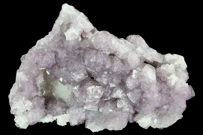 Purple Fluorite on Quartz Epimorphs - Arizona #103564
